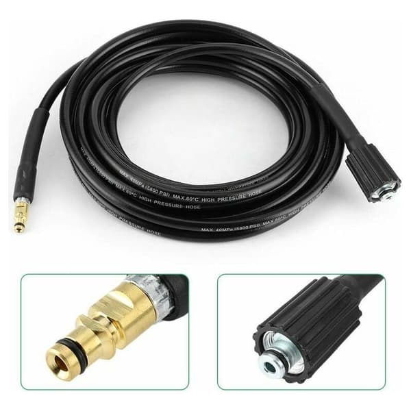 LaBlanc - Velegnet til Karcher K2 K3 K4 K5 8M højtryksrenser spray slange, Sort, DEBUNS