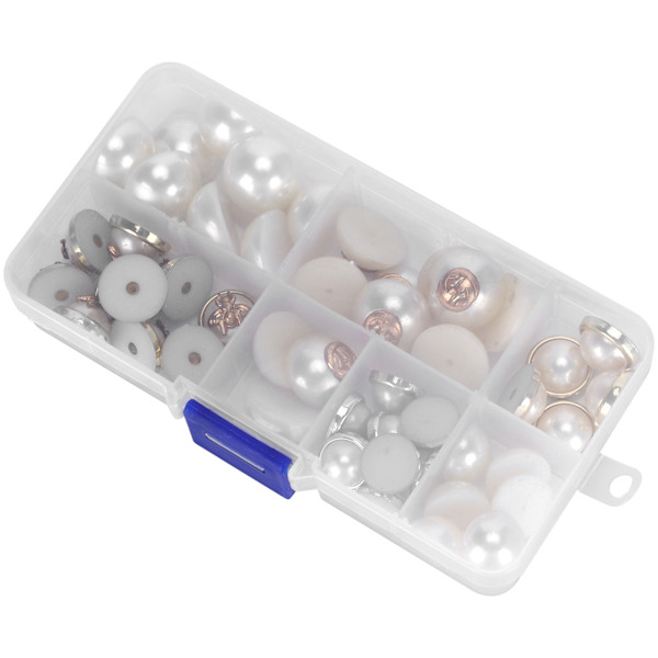 Flatback Pearl Plastic Half Round Mobile Phone Case DIY Accessories Craft Decorations
