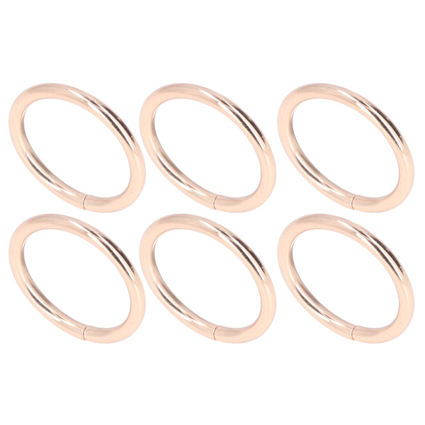 20 st metallringar 4x32mm järn robusta hållbara multifunktionella utsökta metall O-ringar guld