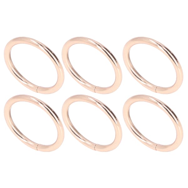 20 stk. metallringer 4x32mm jern solid slitesterk multifunksjonell utsøkt metall O-ringer gull