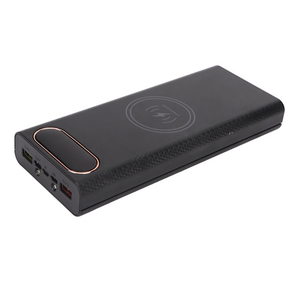8x21700 case power Pikalataus 22,5 W DIY Power Bank Box 15 W langaton lataus 21700 akkukotelo musta