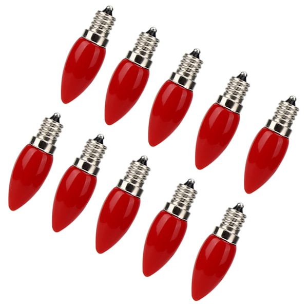 10 kpl E12 Mini LED -lamppu 1,5 W AC110 V kodin kattokruunuun, kattovalaisimeen, seinävalaisimeen