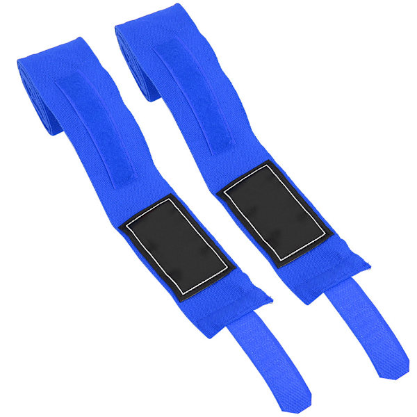 2 stk 2,5 m elastisk rem boksning Sanda Muay Thai MMA Taekwondo Bandage Håndbind (blå)