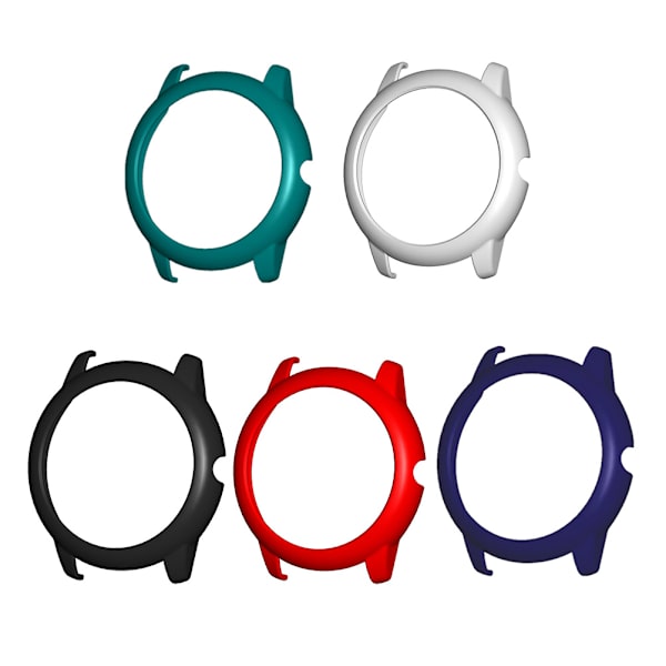 Kotelo Solar LS05 -kellolle Silikoni-näytönsuojakalvokehys Xiaomi Solar Smart Watch -pehmeälle rannekkeelle