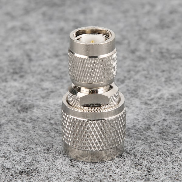 2 stk 50 ohm N han til TNC han stik lige adapter til antenner Broadcast radioer