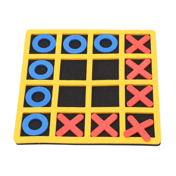 Bærbart og trygt EVA Mini Tictactoe XO Shape Sjakkspill Pedagogisk Leker