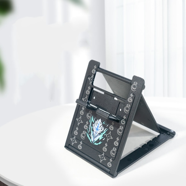 Spilkonsoll Stativ Desktop Stativ Holder Bærbar Spilkonsoll Brakett for Switch Lite Sølv Drage