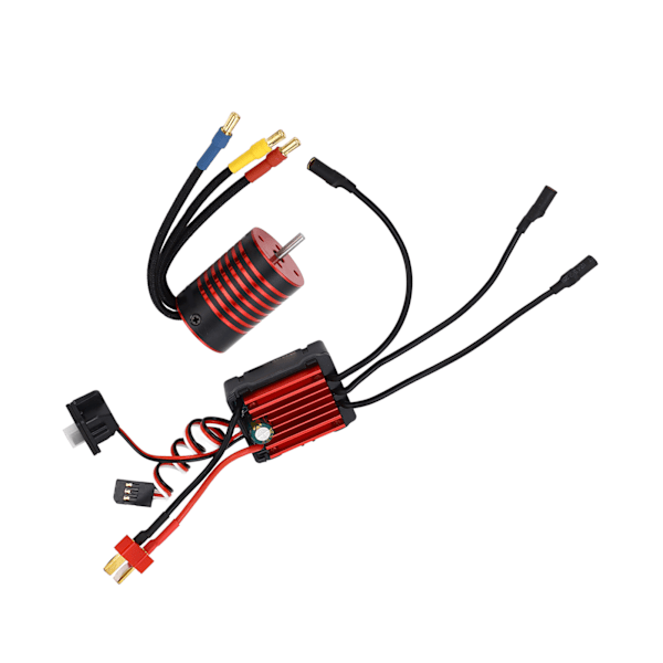 GTSKYTENRC 2838 Sensorieton harjaton moottori 35A Sensorieton älykäs ESC Sensorieton moottoriyhdistelmä 1/14 1/16 RC-autolle 3700KV