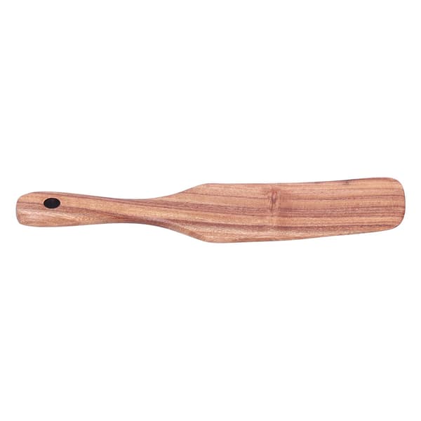 Stekspade i trä, biffspade, spurtle, servis, köksredskap 23,5x5 cm