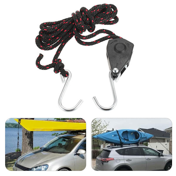Stærk nylon Høj styrke Heavy Duty Sikker Kajak Hurtigt Pull Sikkerhedsreb Effektiv Kano Snor Ophænger Tilbehør