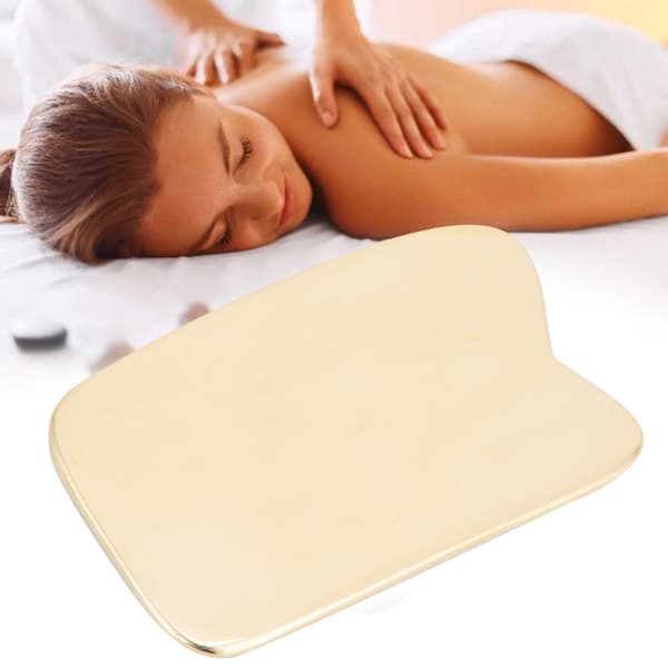 Skrapa av mässing Skrapa Massager SPA Kroppsmassageverktyg Hälsovård
