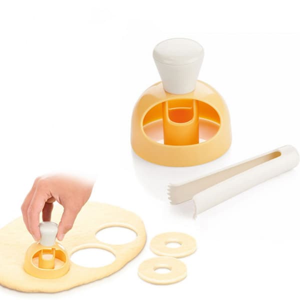 Donutform Plast Genanvendelig Praktisk DIY Donut Maker Donut Bageform til Køkkener Restauranter