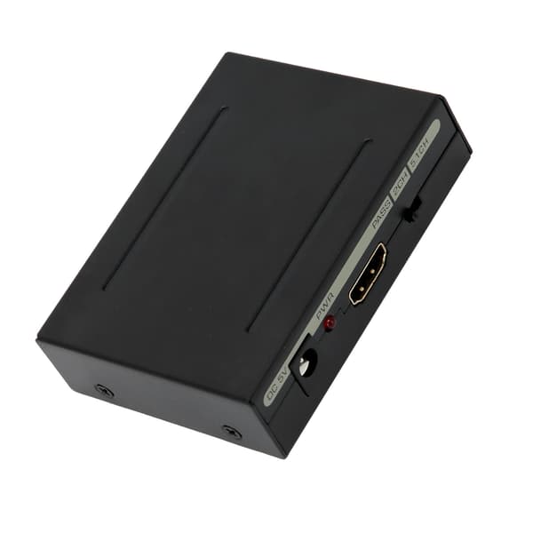 Lyduttrekker HD multimediegrensesnitt til AUDIO+SPDIF+R/L lydsignalkonverterer 100240V (USA)