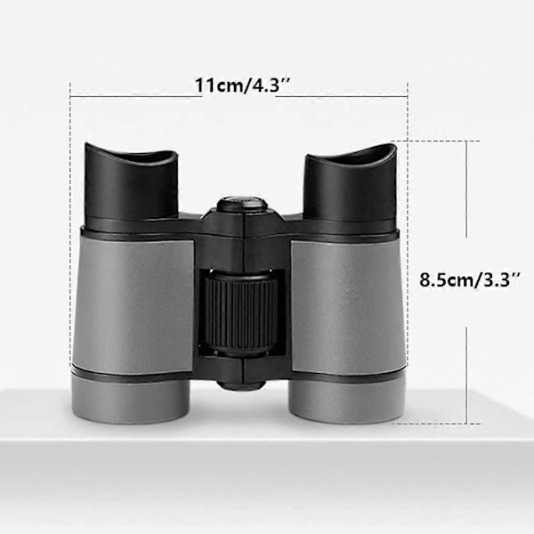 Söta 4x30 HD Mini Kikare, Portabla Små Hög Förstoring Stort Synfält Flicka Leksak Kikare för Barn Utomhus (Färg: Blå)