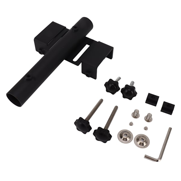 Pickup Flagstangbeslag Fast Støtte Stål Universal Truck Flagstang Holder til de fleste Pickups Sort