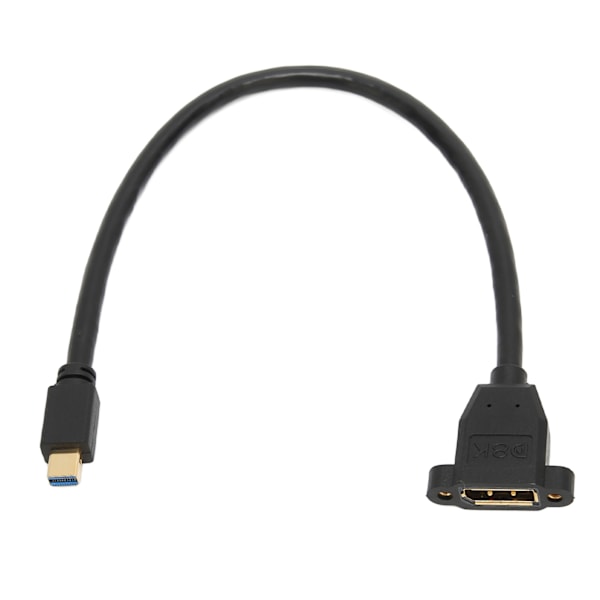 Mini Displayport - Displayport -sovitin Mini DP uros - naaras 8K 7680x4320 60Hz Turvallinen ja vakaa Mini DP - DP