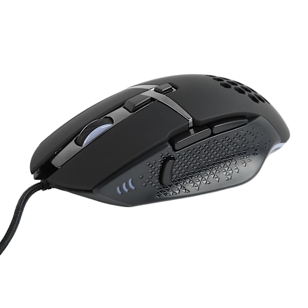Gamingmus 8 programmerbare knapper RGB LED op til 6400 DPI PC Gamingmus til stationær PC bærbar computer