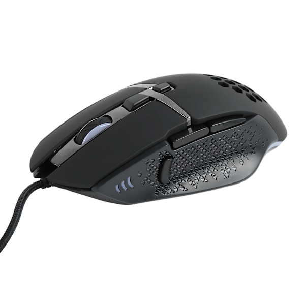 Spelmus med 8 programmerbara knappar RGB LED upp till 6400 DPI PC-spelmus för stationär dator bärbar dator