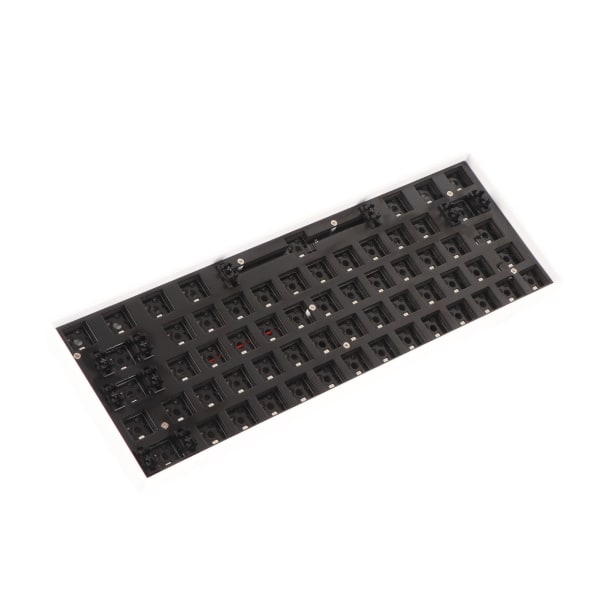 Stöd för 61 nycklar mekaniskt tangentbord gör-det-själv-kit Trådlöst 2.4G BT 3.0 5.0 Typ C trådbundet modulärt mekaniskt speltangentbord med RGB vit