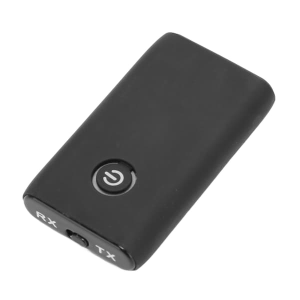 Bluetooth 5.0 sender/mottaker multifunksjonell 2-i-1 trådløs adapter med 3,5 mm jack for TV CD hjemmekino