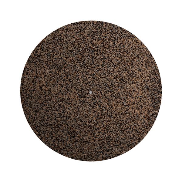 12-tommers vinylplatematte kork sklisikre antistatisk platespiller for LP-plater
