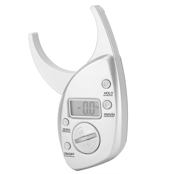 Body Fat Caliper Digital Display Erittäin tarkka akkukäyttöinen kehon rasvan mittaus