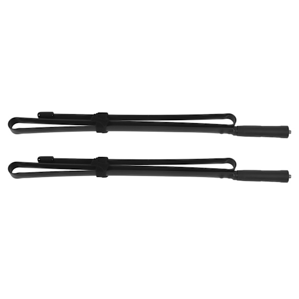 2 sarjaa UV Walkie Talkie -radioantennit 3,5dBi 136MHz-520MHz SMA-naarasliitäntä, 124 cm pitkä