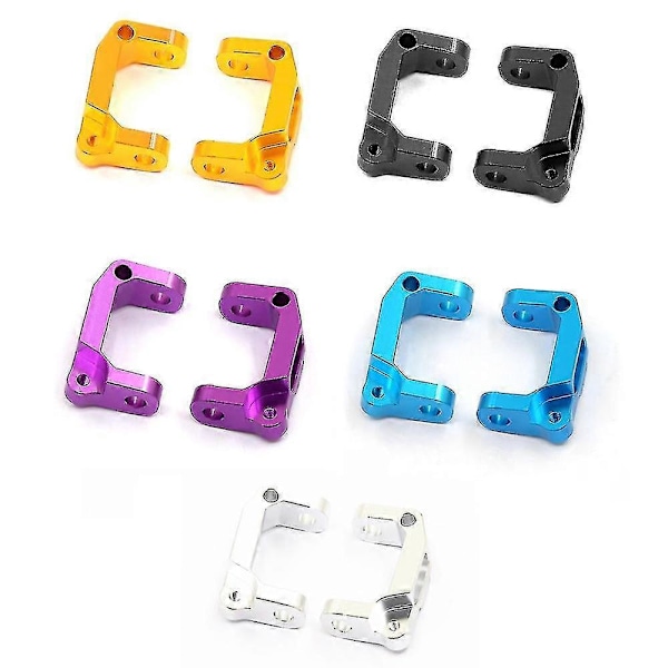2 st Metall Främre C-Navbärare Caster Block Kompatibel Crawler Bil