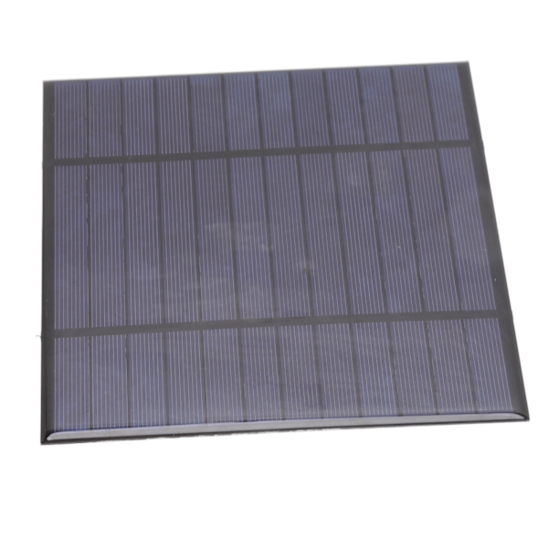 Solpanel Laddare 6V 4.5W Polysilicon Epoxi Yta Mini Solpanel Solceller för Sol Gräsmatta Lampa Sol Vägglampa