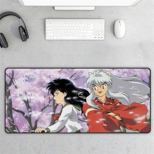 Gaming musemåtte Anime tema Vandtæt Stor computer skrivebordsunderlag til hjemmekontor spil arbejde rejser [CMP533] Ca. 75x40cm / 29.5x15.7in
