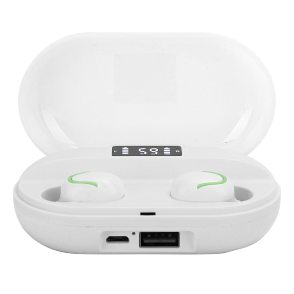 T2 True Wireless Bluetooth 5.0 -kuulokkeet HIFI-stereovaikutuksilla ja vedenpitävällä digitaalisella näytöllä