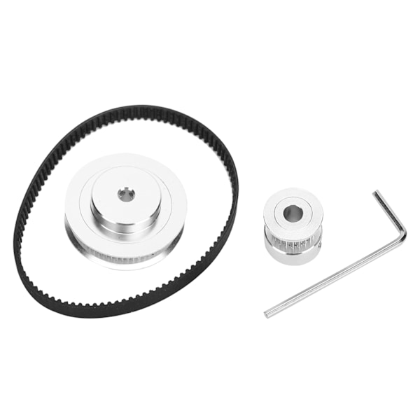 Synkront hjul Trintidskive Aluminium 20/60 tænder 3D-printerdele P36‑GT2‑6‑BF
