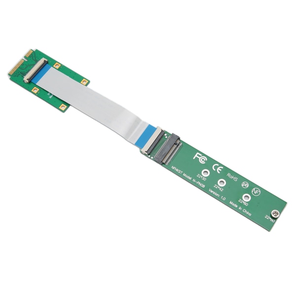 Adapterkort MINI PCIE til NVMe M.2 NGFF SSD-konverter for 2230/2242/2260/2280 M.2