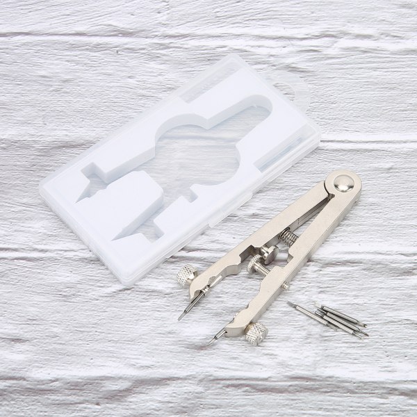 V-formad klockband Rem Länkstift Spring Bar Remover Tång Watch Reparationstillbehör