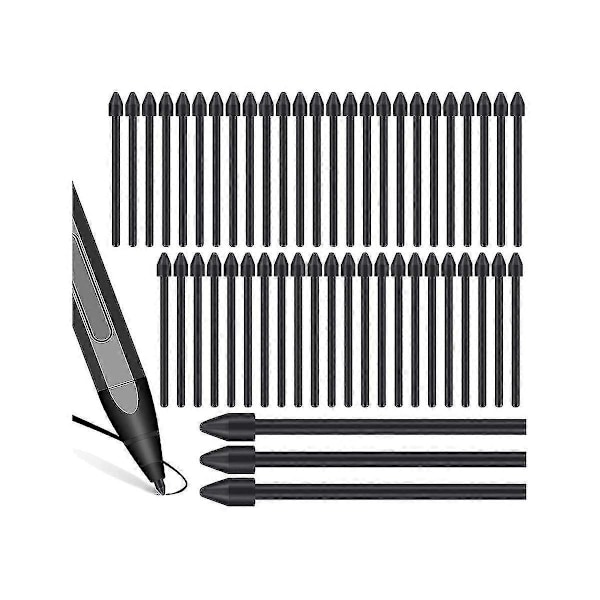50 stk. Nib-tupper Refill Erstatning Nib Stylus-tupper kompatible med Note10/Note10 Plus/Note 20/S7/S7 Plus