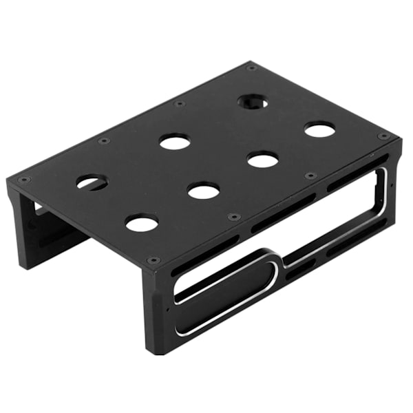 RC-bil arbetsstativ slitstark aluminiumlegering RC-bil reparationsarbetsstation för 1/8 för 1/10 RC-lastbilsvågar svart