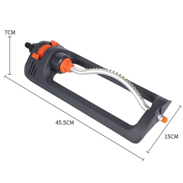 Automatisk oscillerende sprinkler for effektiv selvvanning