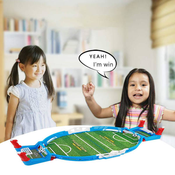 Bordfodboldspil - Fodboldbrætspil - Indendørs bærbar sportsbordplade til børn og familie