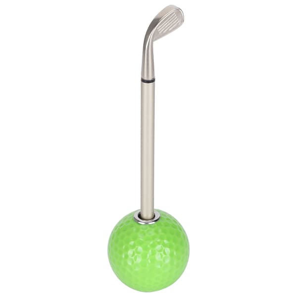 Golfpenner Dekorasjoner Kontorbord Multifunksjonell Penneholder med Golfballdesign (Grønn)