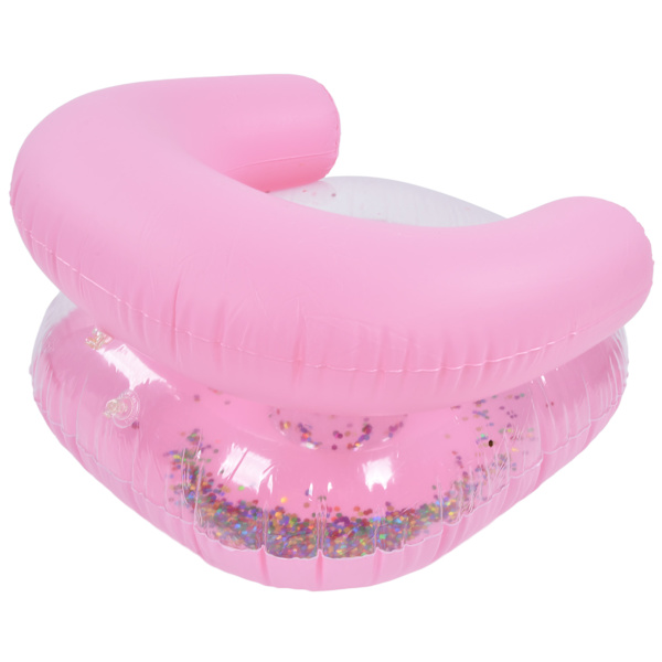 Baby Oppblåsbar Sofa Vann Svømmestol Fortykning PVC Barn Bading Lærekrakk