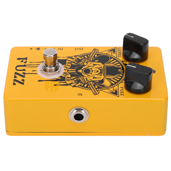 Fuzz Effect Pedal Elgitarr Fuzzy Bear All Metal Shell Musikinstrumenttillbehör