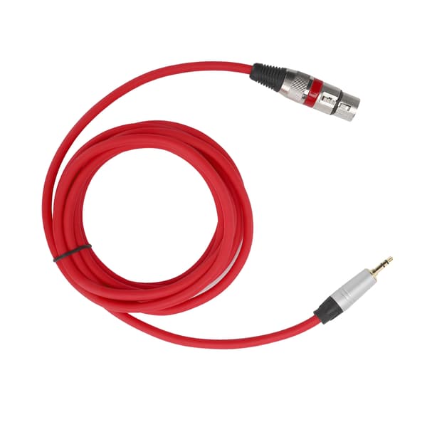 3,5 mm han til XLR hun adapterkabel 3 M lydkabelledning til mikrofontilbehør