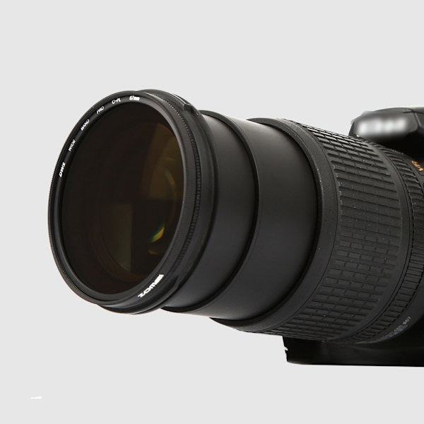 Ultra tynd CPL-filter, cirkulært polariserende filter, AGC optisk glas, fotoobjektiv til kamera