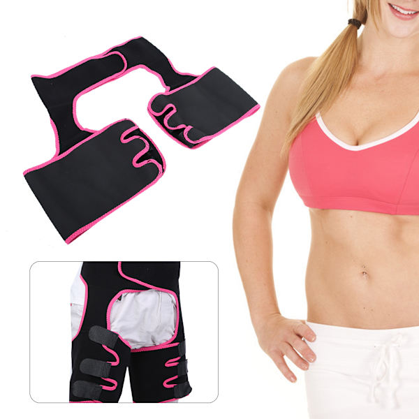 Justerbart hofteløftebælte Sports Body Shaper Fitness Slankende linning (høj talje)