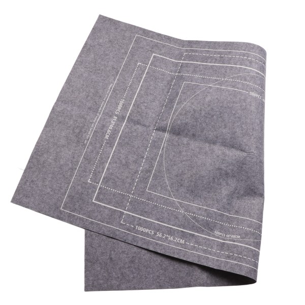 Puslespill Matte Lekematte Roll Up Jigsaw Oppbevaring Filtmatte Puslespill Teppe Grå