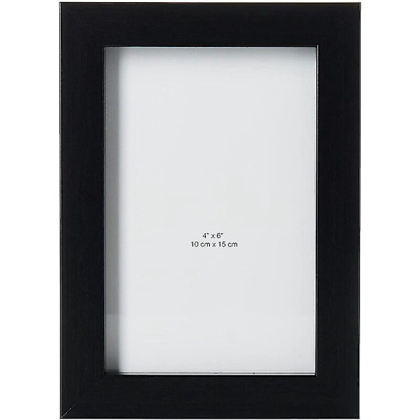 Fotoramme 10 x 15 cm Svart Sett med 2