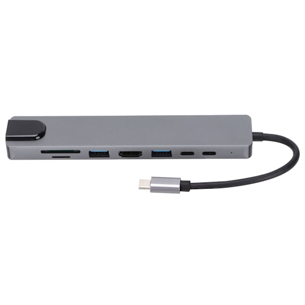 USB 3.0 Hub 8‑in‑1 Durable Sturdy 100W Fast Charging 5Gbps Stable Quick Portable USB Splitter