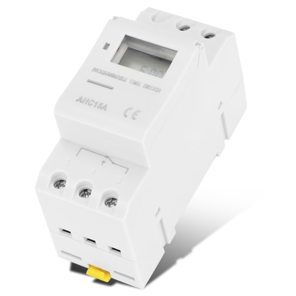 Ukentlig timerbryter Mikrodatamaskin På Av Kontroll LCD Display TidsreléAC220V