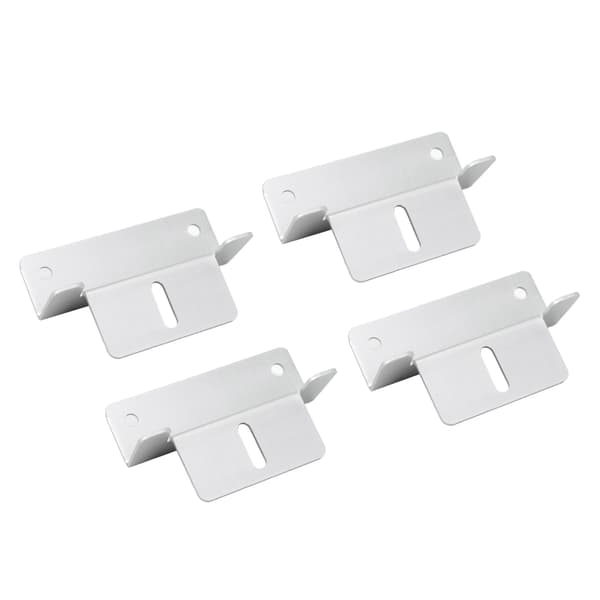 4 stk Solcellepanel Monteringssett Z-brakett for RV Yacht Flat Tak