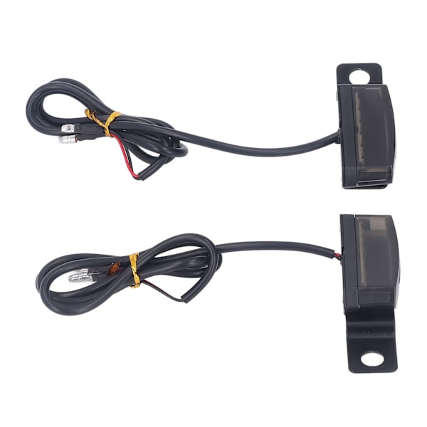 1 Pari Virtaavaa Vilkkua 6 LED DC 12V Universaali Muutos M8 Moottoripyörä Skootteri